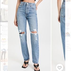 AGOLDE 90’s Pinch Waist Jeans in color Rule